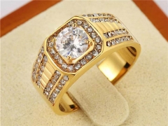 HY Wholesale Rings Jewelry 316L Stainless Steel Jewelry Popular Rings-HY0013R2376