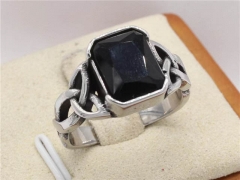 HY Wholesale Rings Jewelry 316L Stainless Steel Jewelry Popular Rings-HY0013R2121