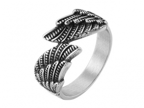 HY Wholesale Rings Jewelry 316L Stainless Steel Jewelry Popular Rings-HY0013R2694