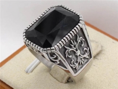 HY Wholesale Rings Jewelry 316L Stainless Steel Jewelry Popular Rings-HY0013R2043