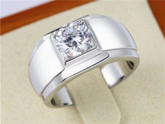 HY Wholesale Rings Jewelry 316L Stainless Steel Jewelry Popular Rings-HY0013R2141