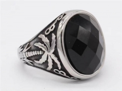 HY Wholesale Rings Jewelry 316L Stainless Steel Jewelry Popular Rings-HY0013R2604