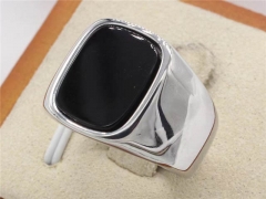 HY Wholesale Rings Jewelry 316L Stainless Steel Jewelry Popular Rings-HY0013R2334