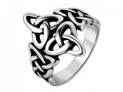 HY Wholesale Rings Jewelry 316L Stainless Steel Jewelry Popular Rings-HY0013R2626