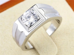 HY Wholesale Rings Jewelry 316L Stainless Steel Jewelry Popular Rings-HY0013R2394