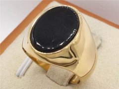 HY Wholesale Rings Jewelry 316L Stainless Steel Jewelry Popular Rings-HY0013R2200