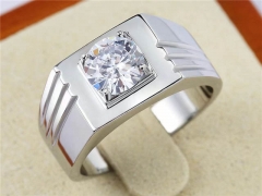 HY Wholesale Rings Jewelry 316L Stainless Steel Jewelry Popular Rings-HY0013R2393