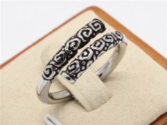 HY Wholesale Rings Jewelry 316L Stainless Steel Jewelry Popular Rings-HY0013R2086