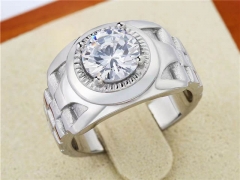 HY Wholesale Rings Jewelry 316L Stainless Steel Jewelry Popular Rings-HY0013R2139