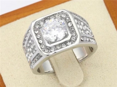 HY Wholesale Rings Jewelry 316L Stainless Steel Jewelry Popular Rings-HY0013R2220