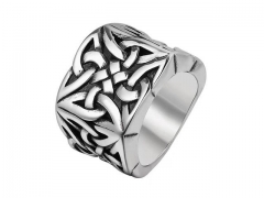 HY Wholesale Rings Jewelry 316L Stainless Steel Jewelry Popular Rings-HY0013R2267