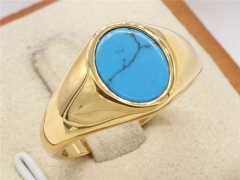 HY Wholesale Rings Jewelry 316L Stainless Steel Jewelry Popular Rings-HY0013R2115