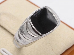 HY Wholesale Rings Jewelry 316L Stainless Steel Jewelry Popular Rings-HY0013R2596