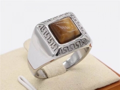 HY Wholesale Rings Jewelry 316L Stainless Steel Jewelry Popular Rings-HY0013R2682