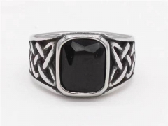 HY Wholesale Rings Jewelry 316L Stainless Steel Jewelry Popular Rings-HY0013R2742