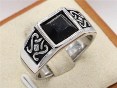 HY Wholesale Rings Jewelry 316L Stainless Steel Jewelry Popular Rings-HY0013R2272