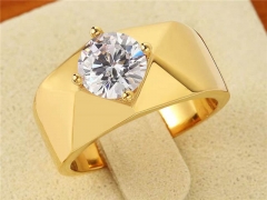 HY Wholesale Rings Jewelry 316L Stainless Steel Jewelry Popular Rings-HY0013R2403