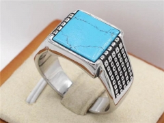 HY Wholesale Rings Jewelry 316L Stainless Steel Jewelry Popular Rings-HY0013R2120