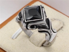 HY Wholesale Rings Jewelry 316L Stainless Steel Jewelry Popular Rings-HY0013R2038