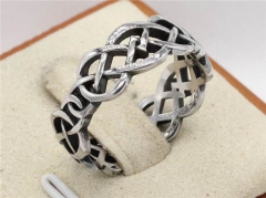 HY Wholesale Rings Jewelry 316L Stainless Steel Jewelry Popular Rings-HY0013R2483