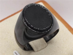 HY Wholesale Rings Jewelry 316L Stainless Steel Jewelry Popular Rings-HY0013R2201