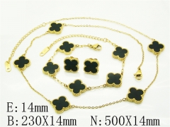 HY Wholesale Jewelry Set 316L Stainless Steel jewelry Set Fashion Jewelry-HY30S0189IIB