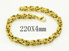 HY Wholesale Bracelets 316L Stainless Steel Jewelry Bracelets-HY62B0749NR