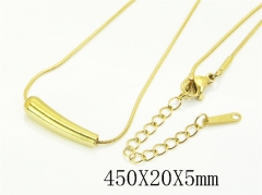 HY Wholesale Stainless Steel 316L Jewelry Popular Necklaces-HY02N0092OE