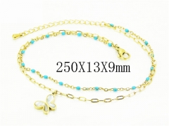 HY Wholesale Anklet Stainless Steel 316L Fashion Jewelry-HY32B1246OA