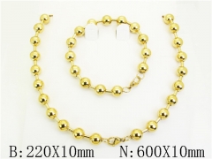 HY Wholesale Stainless Steel 316L Necklaces Bracelets Sets-HY53S0318IKD