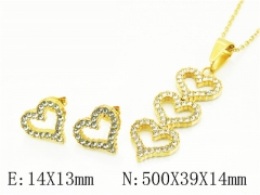 HY Wholesale Jewelry Set 316L Stainless Steel jewelry Set Fashion Jewelry-HY59S2563HKL