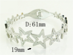 HY Wholesale Bangles Jewelry Stainless Steel 316L Popular Bangle-HY94B0062HIE