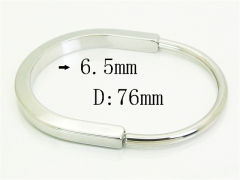 HY Wholesale Bangles Jewelry Stainless Steel 316L Popular Bangle-HY94B0110HPQ