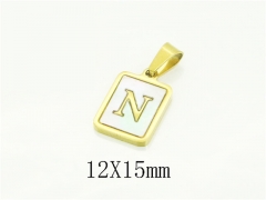 HY Wholesale Pendant Jewelry 316L Stainless Steel Jewelry Pendant-HY73P0561KE