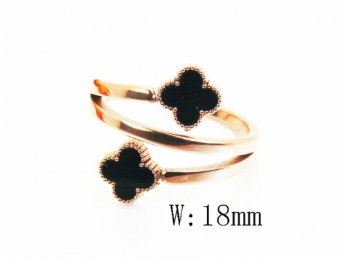 HY Wholesale Rings Jewelry Stainless Steel 316L Rings-HY19R1435PE