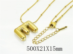 HY Wholesale Stainless Steel 316L Jewelry Popular Necklaces-HY89N0019ELL