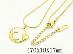 HY Wholesale Stainless Steel 316L Jewelry Popular Necklaces-HY41N0425OE