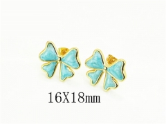 HY Wholesale Earrings 316L Stainless Steel Earrings Jewelry-HY80E1426OE