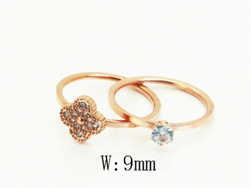 HY Wholesale Rings Jewelry Stainless Steel 316L Rings-HY19R1481OS