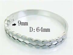 HY Wholesale Bangles Jewelry Stainless Steel 316L Popular Bangle-HY19B1318HIQ