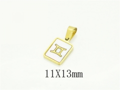 HY Wholesale Pendant Jewelry 316L Stainless Steel Jewelry Pendant-HY73P0582KS