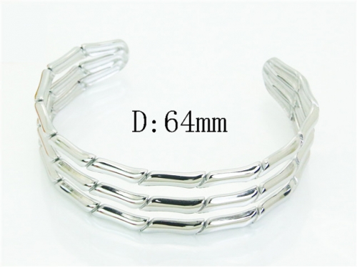 HY Wholesale Bangles Jewelry Stainless Steel 316L Popular Bangle-HY30B0136HHYHY