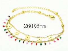 HY Wholesale Anklet Stainless Steel 316L Fashion Jewelry-HY32B1250HEL