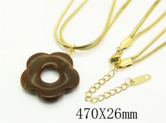 HY Wholesale Stainless Steel 316L Jewelry Popular Necklaces-HY94N0102SNL