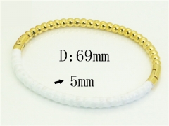 HY Wholesale Bangles Jewelry Stainless Steel 316L Popular Bangle-HY94B0022HHQ