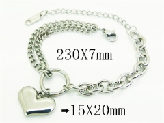 HY Wholesale Bracelets 316L Stainless Steel Jewelry Bracelets-HY02B0085PQ