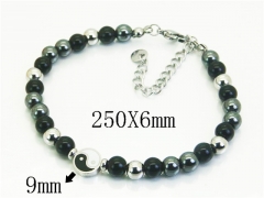 HY Wholesale Bracelets 316L Stainless Steel Jewelry Bracelets-HY41B0212PB