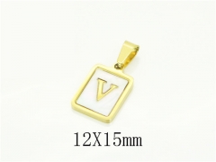 HY Wholesale Pendant Jewelry 316L Stainless Steel Jewelry Pendant-HY73P0569KV