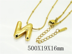 HY Wholesale Stainless Steel 316L Jewelry Popular Necklaces-HY89N0028DLL