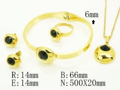 HY Wholesale Jewelry Set 316L Stainless Steel jewelry Set Fashion Jewelry-HY50S0637JAA